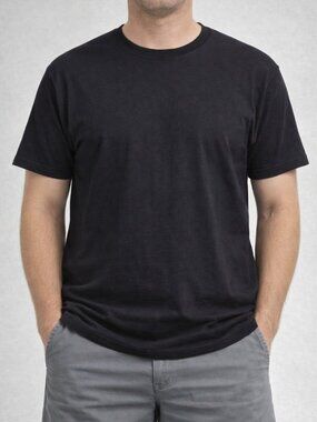 Hanes Essentials Black Short Sleeve Large T-Shirt